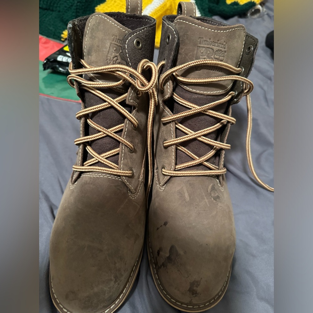 Timberland steel toe boots